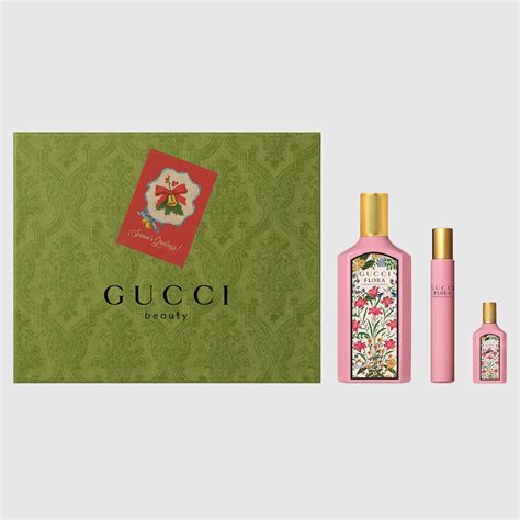 Gucci floral gardenia gift set